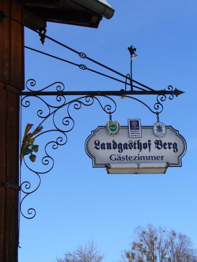 Landgasthof Berg Eurasburg Exteriör bild
